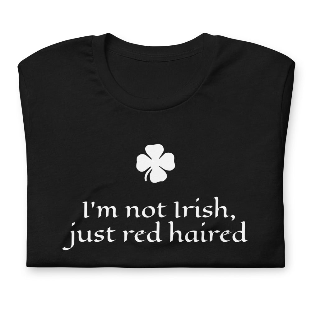 Not Irish t-shirt (in 3 Greens + Black