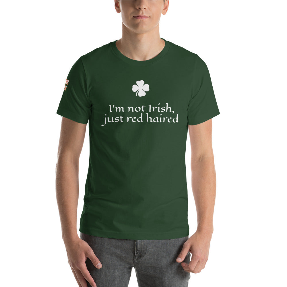 Not Irish t-shirt (in 3 Greens + Black