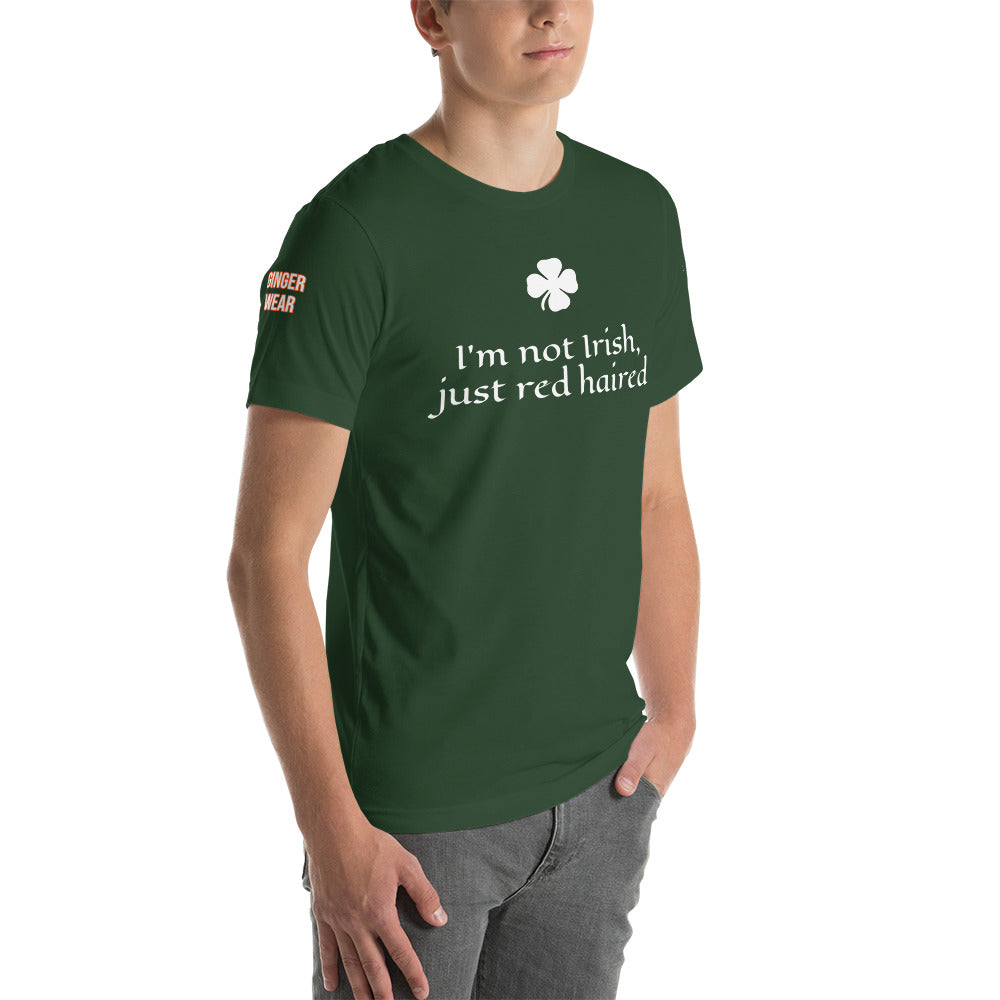 Not Irish t-shirt (in 3 Greens + Black