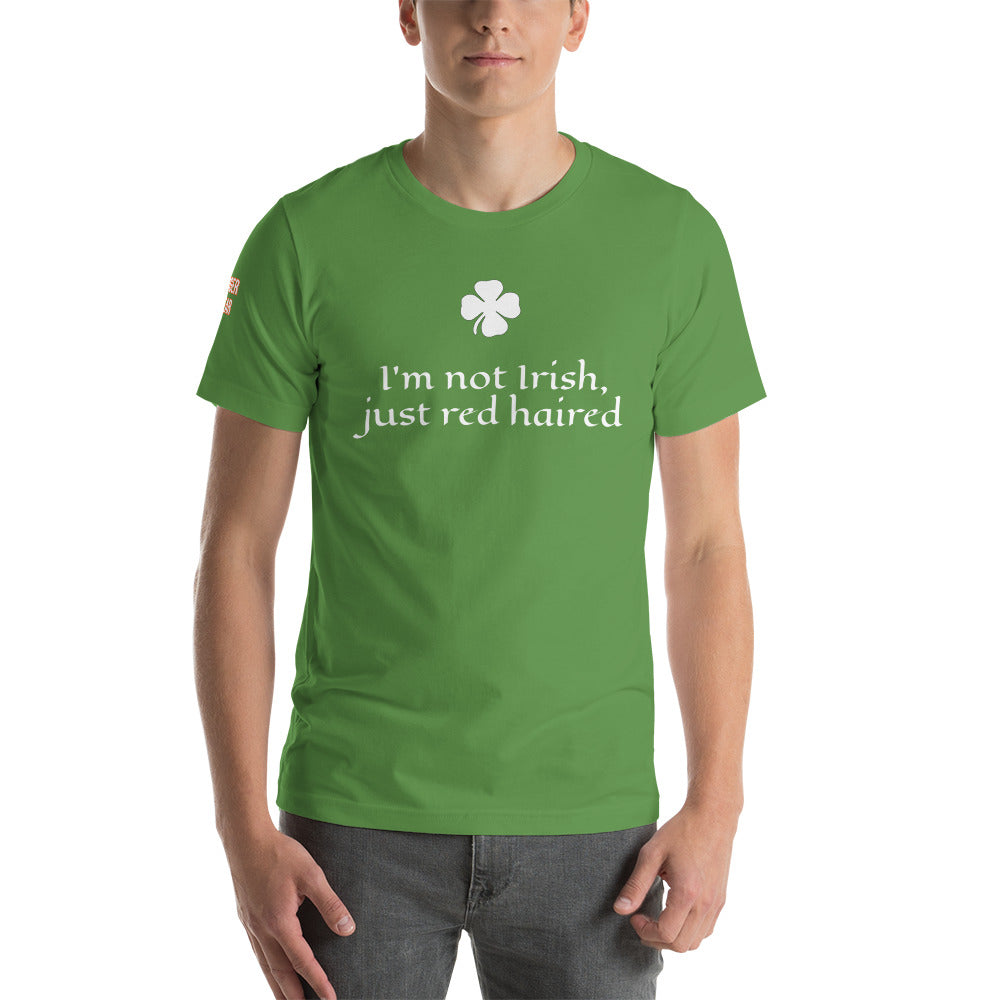Not Irish t-shirt (in 3 Greens + Black