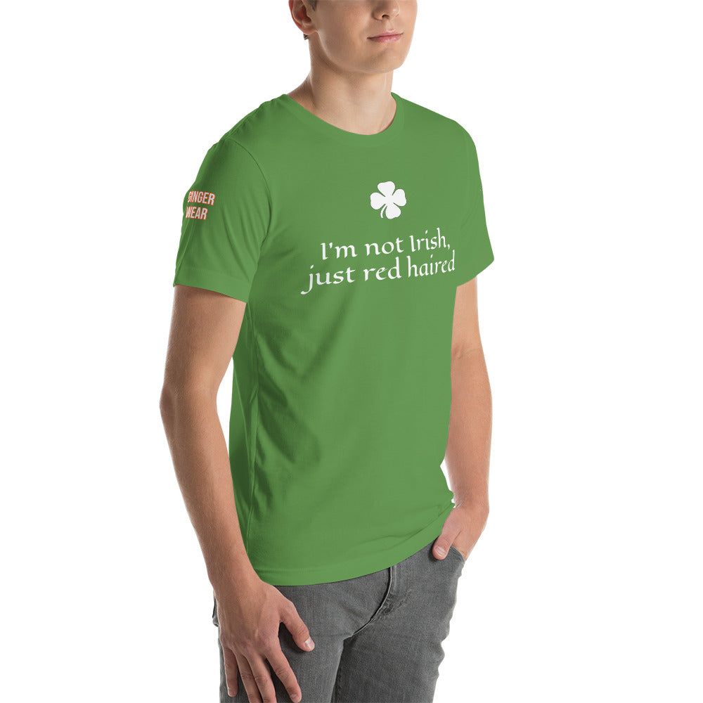 Not Irish t-shirt (in 3 Greens + Black