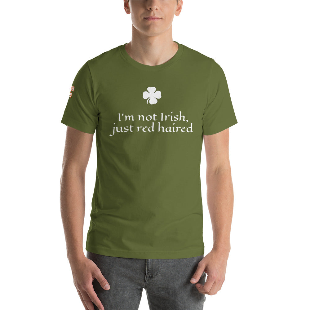 Not Irish t-shirt (in 3 Greens + Black