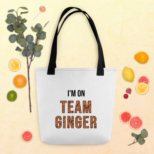 Team Ginger bag (handle in 3 colors)