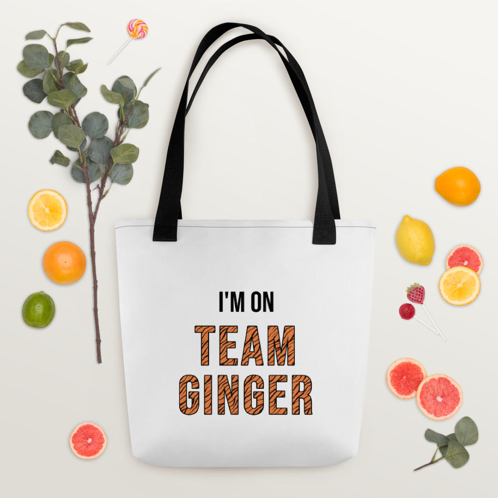 Team Ginger bag (handle in 3 colors)