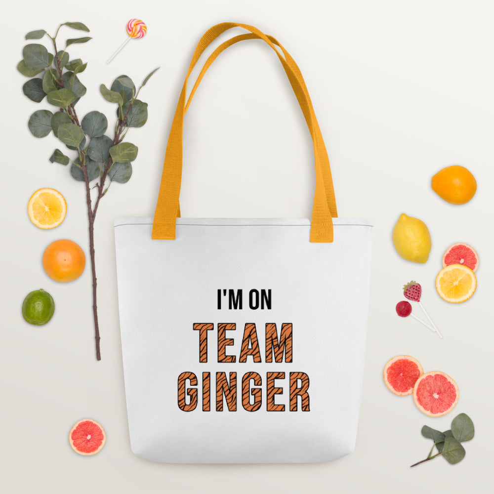 Team Ginger bag (handle in 3 colors)