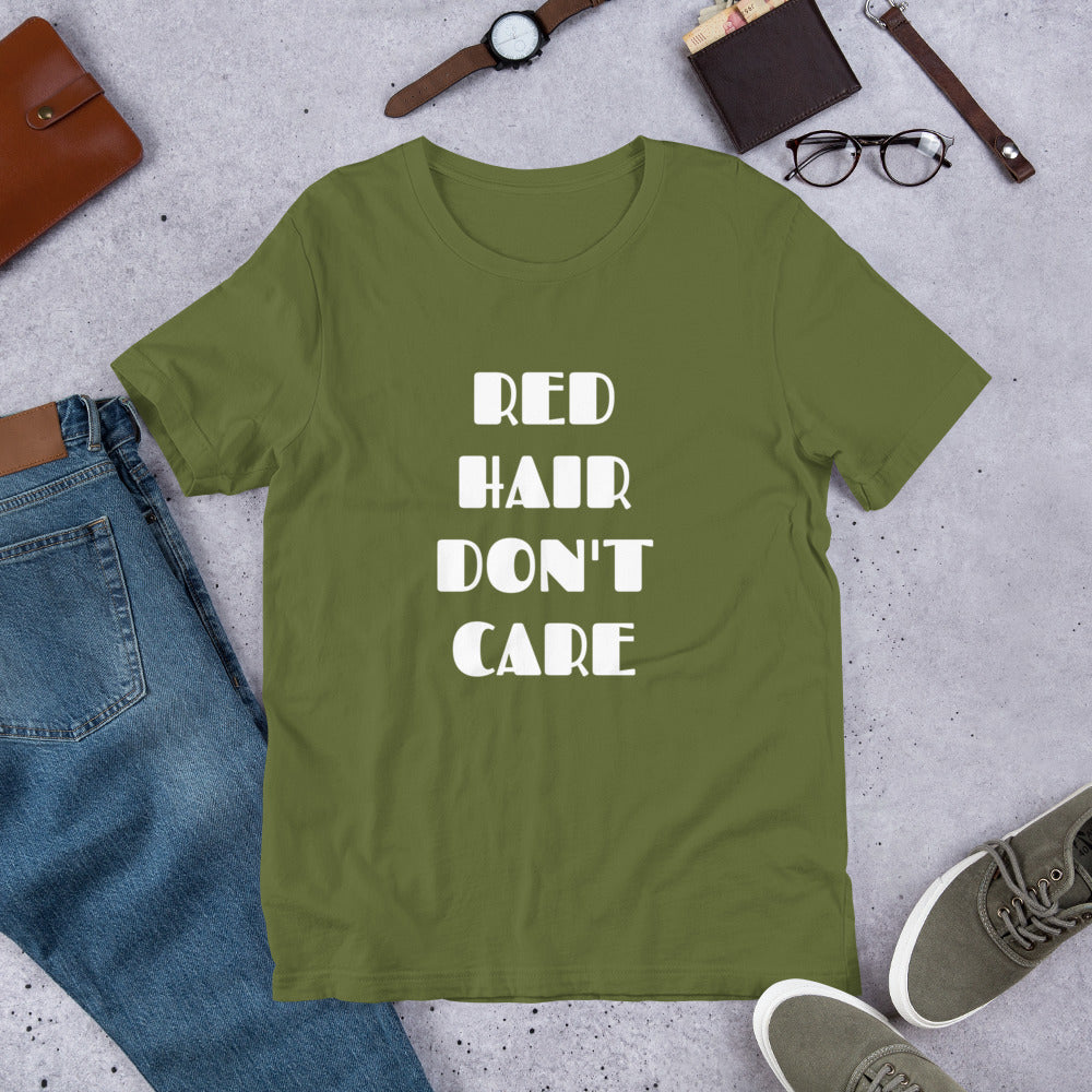 Don't Care t-shirt (in 5 colors)