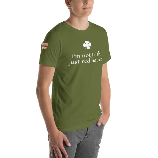Not Irish t-shirt (in 3 Greens + Black